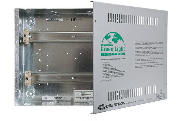 Crestron Enclosure for DIN Rail Devices, 2 DIN Rails, 18 M Wide