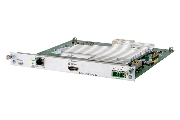 Crestron DM NVX 4K60 4:4:4 HDR Network AV Decoder Card