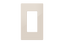 Crestron Decorator Style Faceplate, 1-Gang, Almond Smooth