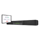 Crestron Crestron Flex Small Room Conference System with Video Soundbar and Wall Mounted Control Interface for Zoom Rooms Software