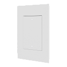 Crestron Horizon 2 In-Wall Forward-Phase Dimmer with infiNET EX Wireless Communication, 120 VAC, Standard Engraved, White