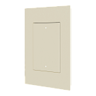 Crestron Horizon 2 In-Wall Universal Phase Dimmer with infiNET EX Wireless Communication, 120 VAC, Standard Engraved, Almond