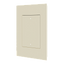 Crestron Horizon 2 In-Wall Universal Phase Dimmer with infiNET EX Wireless Communication, 120 VAC, Standard Engraved, Almond