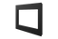 Crestron Horizon 2 Faceplate, 3-Gang, Black