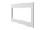 Crestron Horizon 2 Faceplate, 4-Gang, White