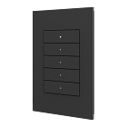 Crestron Horizon 2 Keypad with Cresnet Communications, Standard Engraved, Black