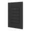 Crestron Horizon 2 In-Wall Keypad with infiNET EX Wireless Communication, 120 VAC, Standard Engraved, Black