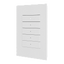 Crestron Horizon 2 Keypad with Cresnet Communications, Standard Engraved, White