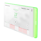Crestron Room Availability Light Bar for TSW-770 Series, White Smooth