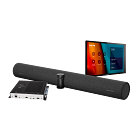 Crestron Crestron Flex Advanced Small Room Conference System with Jabra PanaCast 50 Video Bar and Wall Mounted Control Interface for Microsoft Teams Rooms