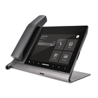 Crestron Crestron Flex 8 in. Audio Desk Phone with Handset for Microsoft Teams Software