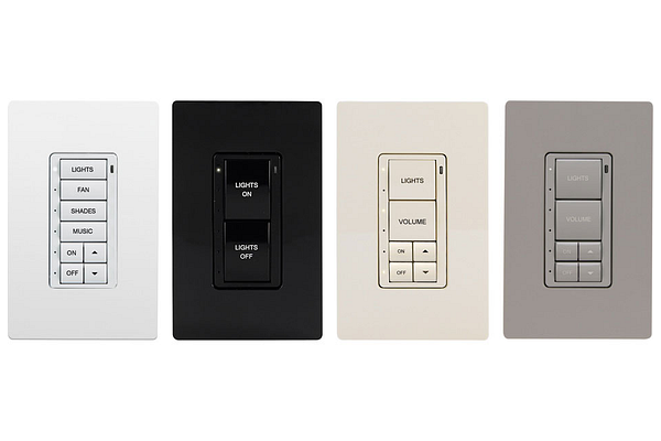 Crestron Cameo Keypad, Standard Mount, Dusk Textured