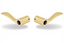 Crestron Lever Pair for Yale Lever Locks, Norwood (standard), Satin Nickel