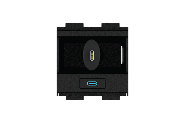 Crestron One-Touch Cable Retractor for FT2 ELEC Series, USB-C to USB-C, 60 W