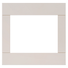 Crestron Horizon™ Faceplate, 2-Gang, Almond