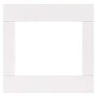 Crestron Horizon™ Faceplate, 2-Gang, White