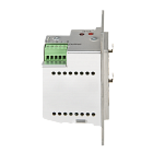 Crestron DMNAX Audio-over-IP Wall Plate with XLR, Black, 1‑Gang