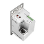 Crestron DMNAX Audio-over-IP Wall Plate with XLR, Black, 1‑Gang