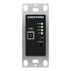 Crestron DM NUX USB over Network Wall Plate with Routing, Local, Black