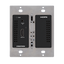 Crestron DM NVX 4K60 4:2:0 Network AV Encoder, Wall Plate, Black Textured