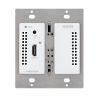 Crestron DM NVX 4K60 4:2:0 Network AV Encoder, Wall Plate, White Textured