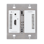 Crestron DM NVX 4K60 4:2:0 Network AV Encoder, Wall Plate, White Textured
