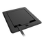 Crestron FlipTop™ FT2 Series Cable Management System, 500 Size, Electrical, Pass-Through Lid, Black