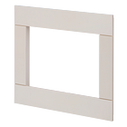 Crestron Horizon™ Faceplate, 2-Gang, Almond