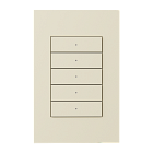 Crestron Horizon 2 Keypad with Cresnet Communications, Standard Engraved, Almond