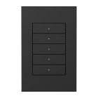 Crestron Horizon 2 In-Wall Keypad with infiNET EX Wireless Communication, 120 VAC, Standard Engraved, Black