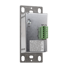 Crestron Media Presentation Wall Plate - XLR, Black, 1-Gang