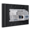 Crestron 7 in. Wall Mount Touch Screen, Government Version, Black Smooth