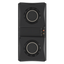 Crestron Ultimate Dual 6.5 in. 2-Way In-Wall LCR Speaker, White Textured, Single