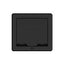 Crestron FlipTop™ FT2 Series Cable Management System, 700 Size, Electrical, Pass-Through Lid, Black
