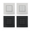 Crestron In-Wall 0-10V Dimmer, 230VAC, White
