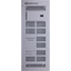 Crestron Automation Enclosure, 5 modules high x 2 modules wide, 20 breaker slots, split phase