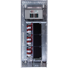 Crestron Automation Enclosure, 5 modules high x 2 modules wide, 20 breaker slots, split phase