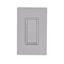 Crestron Cameo Wireless In-Wall Dimmer, 120V, Gray Smooth