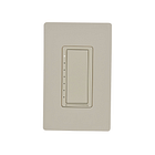 Crestron Cameo Wireless In-Wall Dimmer, 120V, Dark Almond Smooth