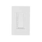 Crestron Cameo Wireless In-Wall Dimmer, 120V, White Textured