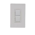 Crestron Cameo Wireless In-Wall Dimmer, 120V, Dark Almond Smooth