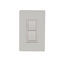 Crestron Cameo Wireless In-Wall Dimmer, 120V, Almond Textured