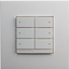 Crestron On-Wall Wireless Lighting Keypad, Battery Powered, White