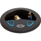 Crestron Crestron Connect It™ Cable Caddy w/120V Outlet, No Cables, Black Textured